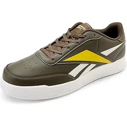 Men's Sneakers - Streetcourt Fontaine - White Casual Shoes for Men, Comfortable Daily Sneakers