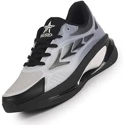 Men's Sports Running Sneakers|Memory Cushion and Anti-Skid Bounce Back Phylon Sole|All Day Comfortable Walking Shoes|Gym and Training Shoes