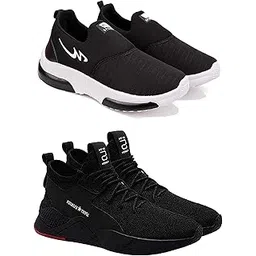 Men's Sports Shoes Collection Gym,Running,Men's Sports Shoes for Every Sport GR-(Combo-2)-1076-1004
