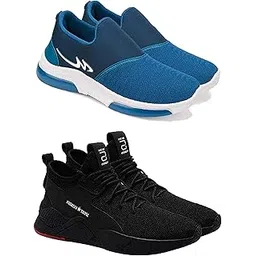 Men's Sports Shoes Collection Gym,Running,Men's Sports Shoes for Every Sport GR-(Combo-2)-1077-1004