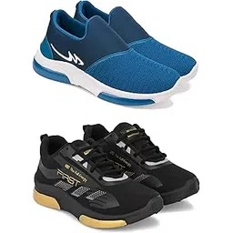 Men's Sports Shoes Collection Gym,Running,Men's Sports Shoes for Every Sport GR-(Combo-2)-1077-1018