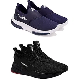 Men's Sports Shoes Collection Gym,Running,Men's Sports Shoes for Every Sport GR-(Combo-2)-1078-1004