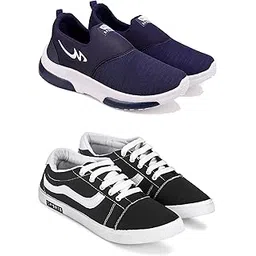 Men's Sports Shoes Collection Gym,Running,Men's Sports Shoes for Every Sport GR-(Combo-2)-1078-1019