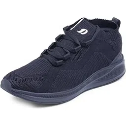 Men's Sports Shoes with Memory Foam Cushioned Insole| Running Walking Gym Training Jogging Athletics| Comfortable & Stylish| Casual & Lightweight| Slipon Sneaker Gent's & Boy's D-2007