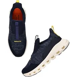 Men's Sports Shoes with Memory Foam Cushioned Insole| Running Walking Gym Training Jogging Athletics| Comfortable & Stylish| Casual & Lightweight|Slipon Sneaker Gent's Boy's