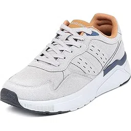 Men’s Sports Sneaker | Low Ankle Lace Up Shoe with Micro Fiber PU & Synthetic Upper | Lightweight Comfortable Casual Footwear (C6017)