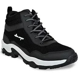 Men's Sports Trekking & Hiking,Biking,Walking Shoes with Rubber Outsole & Memory Foam Insole Lace-Up Shoes for Men's(ACSS-252|Black|Beige|LightGrey Size-6,7,8,9,10)