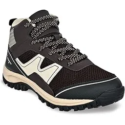 Men's Sports Trekking & Hiking,Biking,Walking Shoes with Rubber Outsole & Memory Foam Insole Lace-Up Shoes for Men's(ACSS-3660|Brown|Grey Size-6,7,8,9,10)