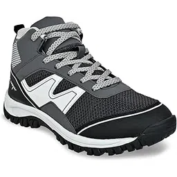 Men's Sports Trekking & Hiking,Biking,Walking Shoes with Rubber Outsole & Memory Foam Insole Lace-Up Shoes for Men's(ACSS-3660|Brown|Grey Size-6,7,8,9,10)