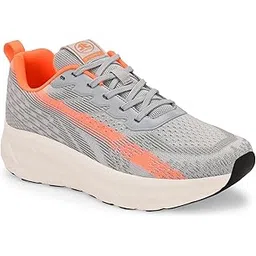 Men's Sprinter Running & Training Shoes - Superior Cushioning, Enhanced Grip TPR Outsole, Superior Traction, Anti Skid, Lightweight, Shock Absorption Tech, Sports Footwear