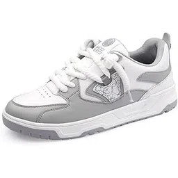 Mens Stride Eclipse: Low-Top Flat-Sole Sneakers with Signature Thick Round Laces and Luxe Leather Finish