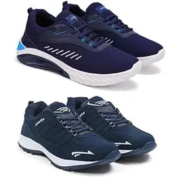 Men’s Trend Sports Shoes – Running Footwear Combo Pack of 2 Multi