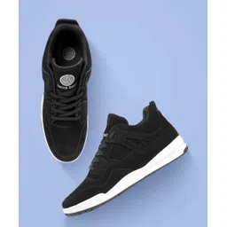 Men's Ultraforce Mid-top Athletic-Inspired Retro Fashion Casual/outdoor Sneakers for Men-Black Sneakers For Men