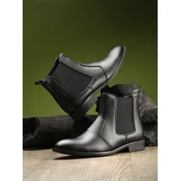 Men's Vegan Leather Chelsea Boots: High Quality & Super Comfortable Boots For Men