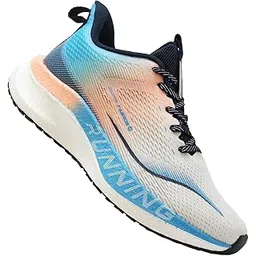 Men's Visor Sports Running Shoes with Superior Cushioning | Memory Foam Insole Casual Sneaker