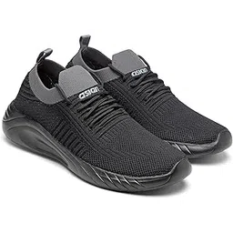 Men's White Casual Sneaker Shoes with Mesh Upper Lightweight Lace-Up Shoes for Men's & Boy's | Storm-12