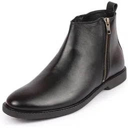 Men's Zipper Closure Boots