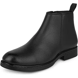 Mens Zipper Fashion Chelsea Boots | High Tops, Soft Padded Insole, Comfortable Fit, Trendy, Stylish Boots