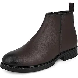 Mens Zipper Fashion Chelsea Boots | High Tops, Soft Padded Insole, Comfortable Fit, Trendy, Stylish Boots
