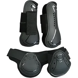 MERISHOPP 4X Horse Tendon Boots Breathable Wraps for Riding Equine Sports Competitions L|Sporting Goods|Outdoor Sports|Equestrian|Horse Wear|Horse Boots