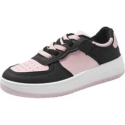 MERISHOPP Platform Sneakers for Women Nonslip Walking Shoes for Trekking Girls Workout 40