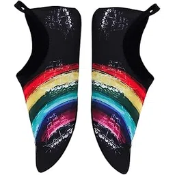 MERISHOPP Summer Barefoot Shoes Socks for Beach Yoga Swimming Unisex 39-40