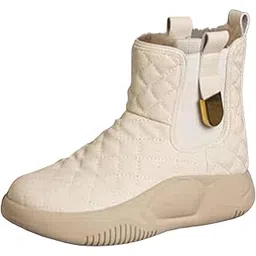 MERISHOPP Women's Winter Snow Boots Warm Lined Anti Skid for Fishing Trekking Hiker 36 Beige