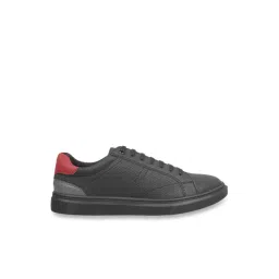 Metro Men's Black Casual Sneakers