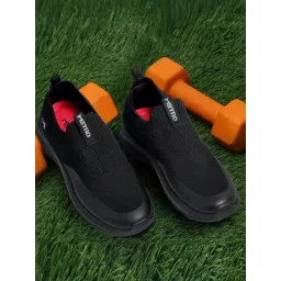 Metro Men's Black Walking Shoes