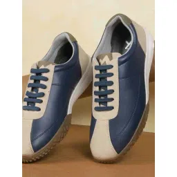 Metro Men's Off White Casual Sneakers