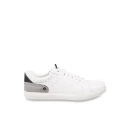 Metro Men's White Casual Sneakers