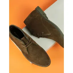 Metro Olive Chukka Boots