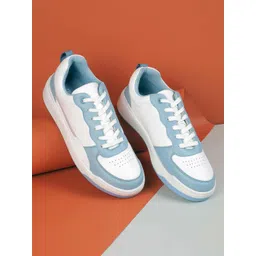 Metro Women Lace-Ups Round Toe Sneakers