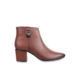 Metro Women's Cognac Casual Booties