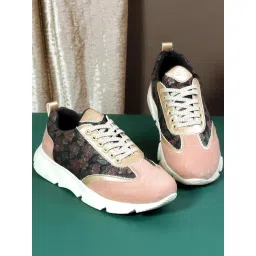 Metro Women's Gold Sneakers