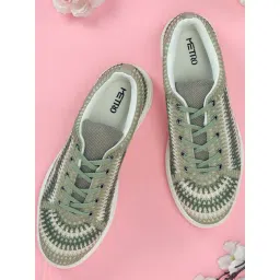 Metro Women's Green Sneakers