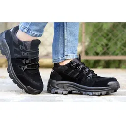 MHJD Black boots for men Boots For Men