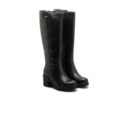 MICHAEL ANGELO Block Heeled Knee High Boots