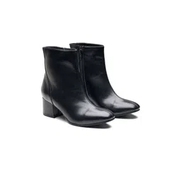 MICHAEL ANGELO Women Casual Block-Heeled Chelsea Boots