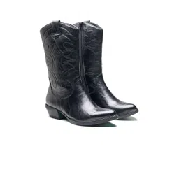 MICHAEL ANGELO Women Casual Block-Heeled Cowboy Boots