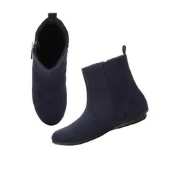 Mid Ankle-Length Zip Closure Boots