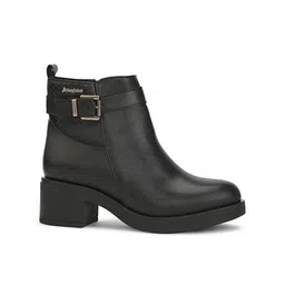Mid-Calf Boots with Zip Fastening