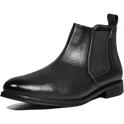 Mid-Top Ankle Slip-On Chelsea Boots for Men | Men’s Chelsea Boots | Casual and Semi Formal Boots for Men | LSLXPLCL