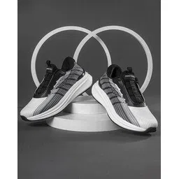 Mid-Top Running Sports Shoes with Lace Fastening