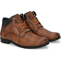 MILET Casual Boots For Men ll Synthetic Leather Boots Casuals