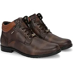 MILET Casual Boots For Men ll Synthetic Leather Boots Casuals