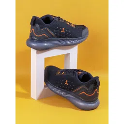 Mochi Men Blue Printed Sneakers