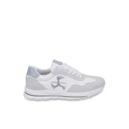 Mochi Men's White Casual Sneakers