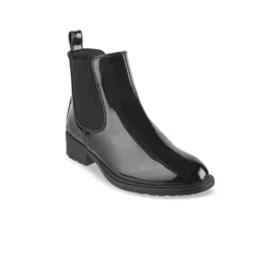 Mochi Women Block Heel Chelsea Boots