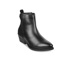 Mochi Women Block-Heeled Chelsea Boots